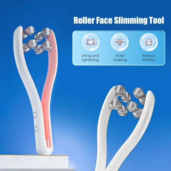 Electric Face Massager Roller Y Shape Face Lifting Device V Face Double Chin Remover Face Care